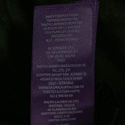 مملوكة مسبقًا Ralph Lauren Purple Label Black Wool Trousers S