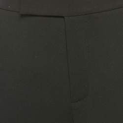 مملوكة مسبقًا Ralph Lauren Purple Label Black Wool Trousers S
