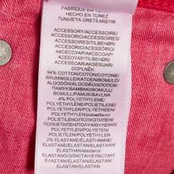 Pre Owned Polo Ralph Lauren Pink Denim Skinny Fit Jeans M Waist 29"