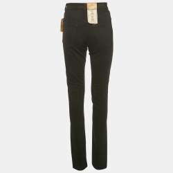 Pre Owned بنطلون جينز مستقيم دينم أسود بولو رالف لورين مقاس صغير - خصر 26 بوصة