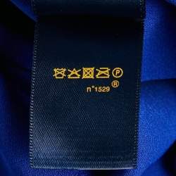 مملوكة مسبقًا Polo Ralph Lauren Blue Crepe Shift Dress L