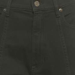 Pre Owned Polo Ralph Lauren Black Denim The Straight Jeans M/Waist 29"