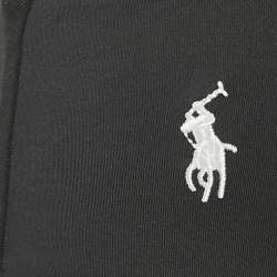 Pre Owned ملابس سباحة بولو رالف لورين جيرسي لون أسود مقاس متوسط