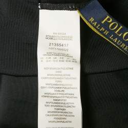 Pre Owned ملابس سباحة بولو رالف لورين جيرسي لون أسود مقاس متوسط