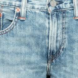 Pre Owned Polo Ralph Lauren Blue Denim Straight Fit Heritage Regular27 Jeans Waist 31