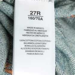 Pre Owned Polo Ralph Lauren Blue Denim Straight Fit Heritage Regular27 Jeans Waist 31