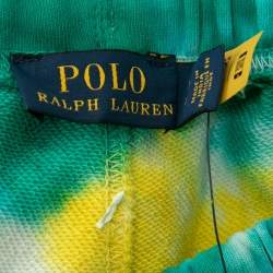Polo Ralph Lauren Multicolor Tye-Dye Print Cotton Joggers S