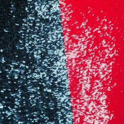 Pre Owned Polo Ralph Lauren Navy Blue & Red Sequin Embellished Short Skirt S
