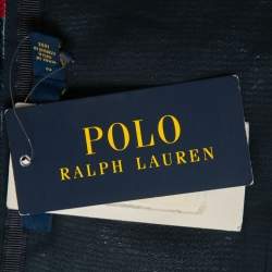 Pre Owned Polo Ralph Lauren Blue/Red Colorblock Sequined Mini Skirt S