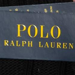 مملوكة مسبقًا Polo Ralph Lauren Multicolor Cotton Cable Knit Crew Neck Sweater L