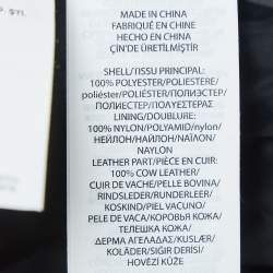 مملوكة مسبقًا Polo Ralph Lauren Red Graphic Print Synthetic Buttoned Down Jacket XS