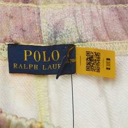 مملوكة مسبقًا Polo Ralph Lauren Multicolor Tie-dye Cotton Drawstring Joggers XS