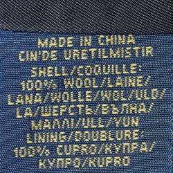 مملوكة مسبقًا Polo Ralph Lauren Navy Blue Wool Single Breasted Blazer M