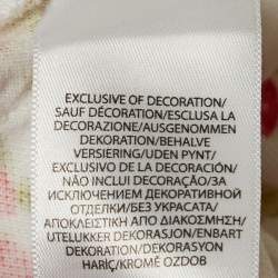 Polo Ralph Lauren White Strawberry Print Pique Cotton Playsuit XL