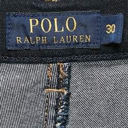 Pre Owned بنطلون جينز وايتلين دينم أزرق بولو رالف لورين مقاس متوسط - ميدويم 30