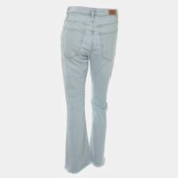 Pre Owned Polo Ralph Lauren Light Blue Wash Denim Jeans S