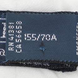 Pre Owned بنطلون بولو رالف لورين قماش مطاطي أبيض طراز سليم تشينو مقاس صغير - سمول