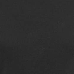 Pre Owned Polo Ralph Lauren Black Leather Trim Stretch Knit Short Dress S