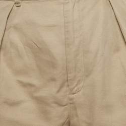 مملوكة مسبقًا Polo Ralph Lauren Beige Cotton Blend Shorts L