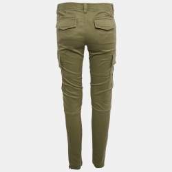 Polo Ralph Lauren Khaki Green Cotton Cargo Pants S
