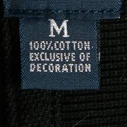 Polo Ralph Lauren Black Logo Embroidery Cotton Long Sleeve Polo T-shirt M