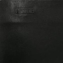 Polo Ralph Lauren Black Printed Leather Pants S