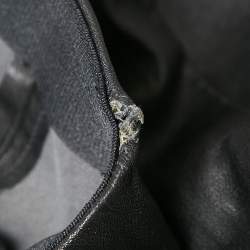 Polo Ralph Lauren Black Printed Leather Pants S
