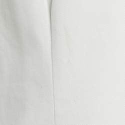 Pre Owned Polo Ralph Lauren White Cotton Button Front Jacket XL