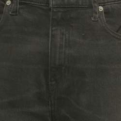 Polo Ralph Lauren Black Denim Skinny High Rise Ankle Length Jeans M 30"