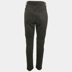 Polo Ralph Lauren Black Denim Skinny High Rise Ankle Length Jeans M 30"