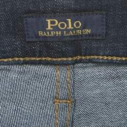 Polo Ralph Lauren Blue Denim Mid-Rise Skinny Tompkins Jeans Waist 28" M