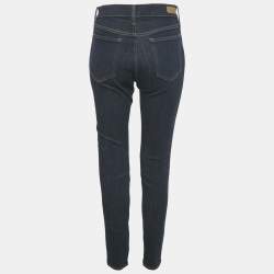 Polo Ralph Lauren Blue Denim Mid-Rise Skinny Tompkins Jeans Waist 28" M