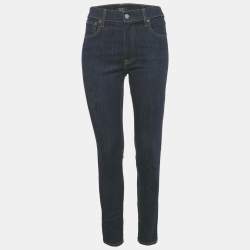 Polo Ralph Lauren Blue Denim Mid-Rise Skinny Tompkins Jeans Waist 28" M