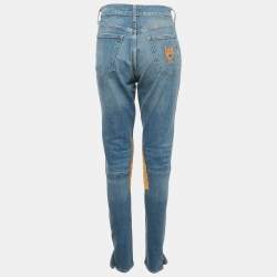 Polo Ralph Lauren Blue Logo Embroidered Denim Jodhpur Jeans M Waist 29"