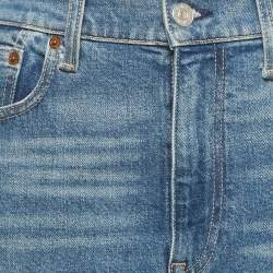 Polo Ralph Lauren Blue Logo Embroidered Denim Jodhpur Jeans M Waist 29"