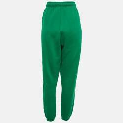 مملوكة مسبقًا Polo Ralph Lauren Green Cotton Knit Sweatpants M