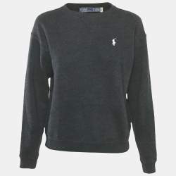 Polo Ralph Lauren Black Cotton Sweatshirt XS