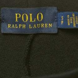 Pre Owned Polo Ralph Lauren Black Jersey Leggings S