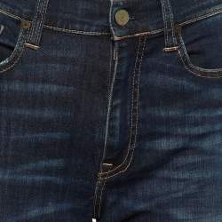 مملوكة مسبقًا بنطلون جينز بوللو رالف لورين دنيم أزرق قصّة بوتكات مقاس متوسط (ميديوم) الخصر 30 بوصة