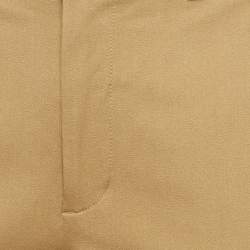 Pre Owned Polo Ralph Lauren Beige Stretch Cotton Trousers M