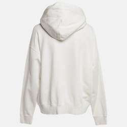 Pre Owned Polo Ralph Lauren White The Ralph & Ricky Bear Print Cotton Hooded Sweatshirt XXL