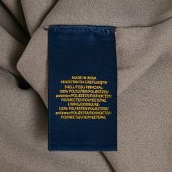 Pre Owned Polo Ralph Lauren Silver Sequin Mini Dress M