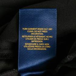 مملوكة مسبقًا Polo Ralph Lauren Black Crepe Sleeveless Jumpsuit S