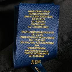 مملوكة مسبقًا Polo Ralph Lauren Black Crepe Sleeveless Jumpsuit S