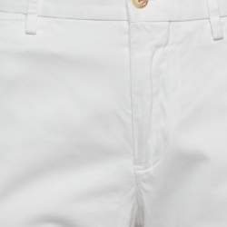 Pre Owned Polo Ralph Lauren White Denim Skinny Jeans S/Waist 29"