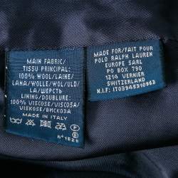 مملوكة مسبقًا بليزر نادي التجديف شعر بحري أزرق رالف لورين مقاس متوسط 