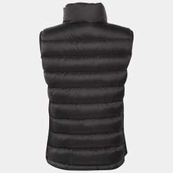 مملوكة مسبقًا Polo Ralph Lauren Black Nylon Colden Packable Down Gilet Vest