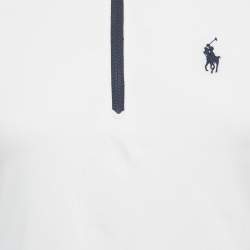 مملوكة مسبقًا Polo Ralph Lauren White Jersey The Championships Dress XS