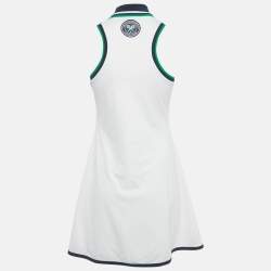 مملوكة مسبقًا Polo Ralph Lauren White Jersey The Championships Dress XS