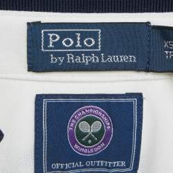 مملوكة مسبقًا Polo Ralph Lauren White Jersey The Championships Dress XS